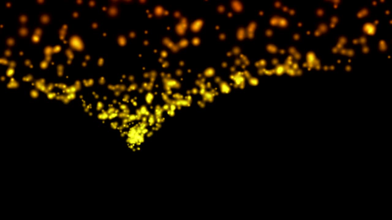 움직이는 입자 애니메이션