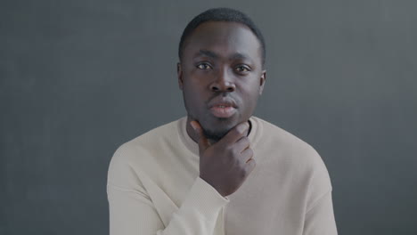 man in thought