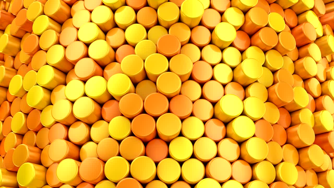 el fondo de los cilindros