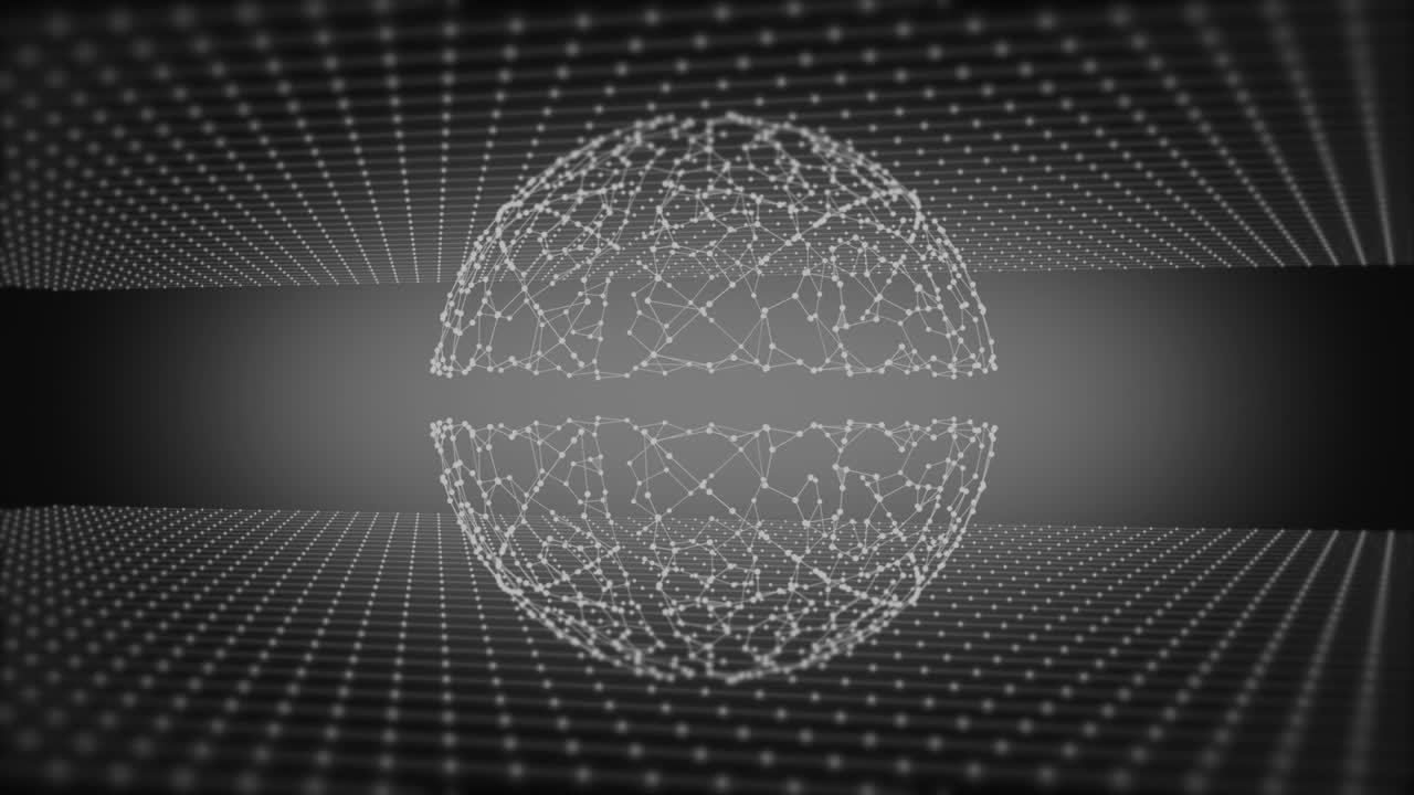 글로벌 비즈니스 개념: 연결과 정보 전송의 세계적 개념.