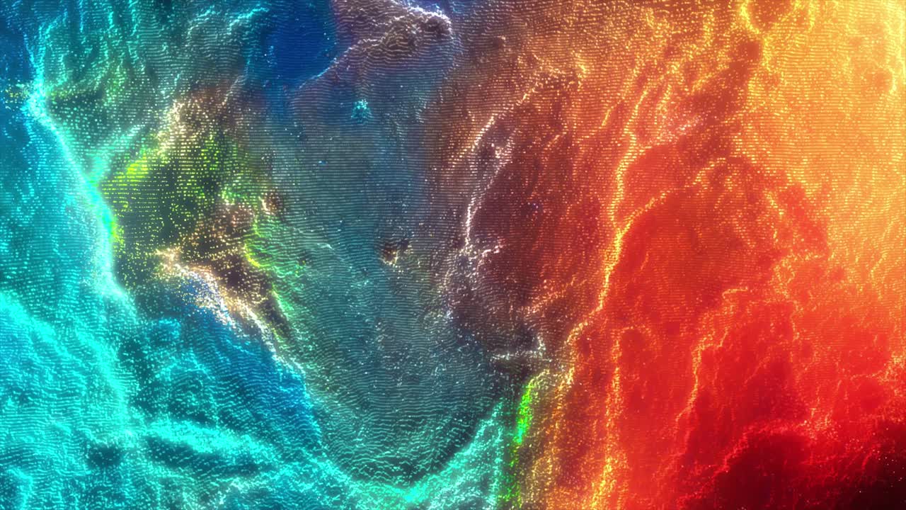 추상적인 다채로운 반이는 패턴