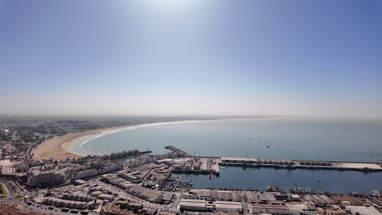 Agadir commercial marina port industrial trade Morocco North Africa Atlantic coast