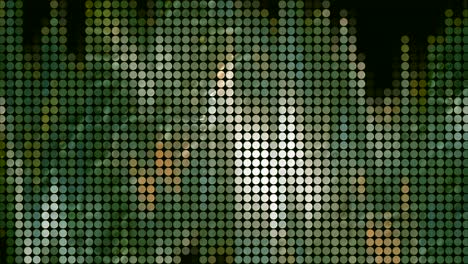 patrón de puntos abstractos