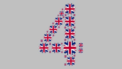 el número cuatro británico.