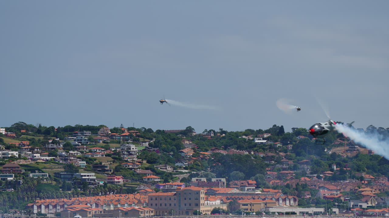 Helicopter Aerobatics Display