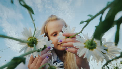 Child-admires-wildflowers-2