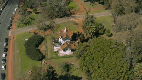 aerial - el tambito dance hall, palermo, buenos aires, argentina, wide circle pan