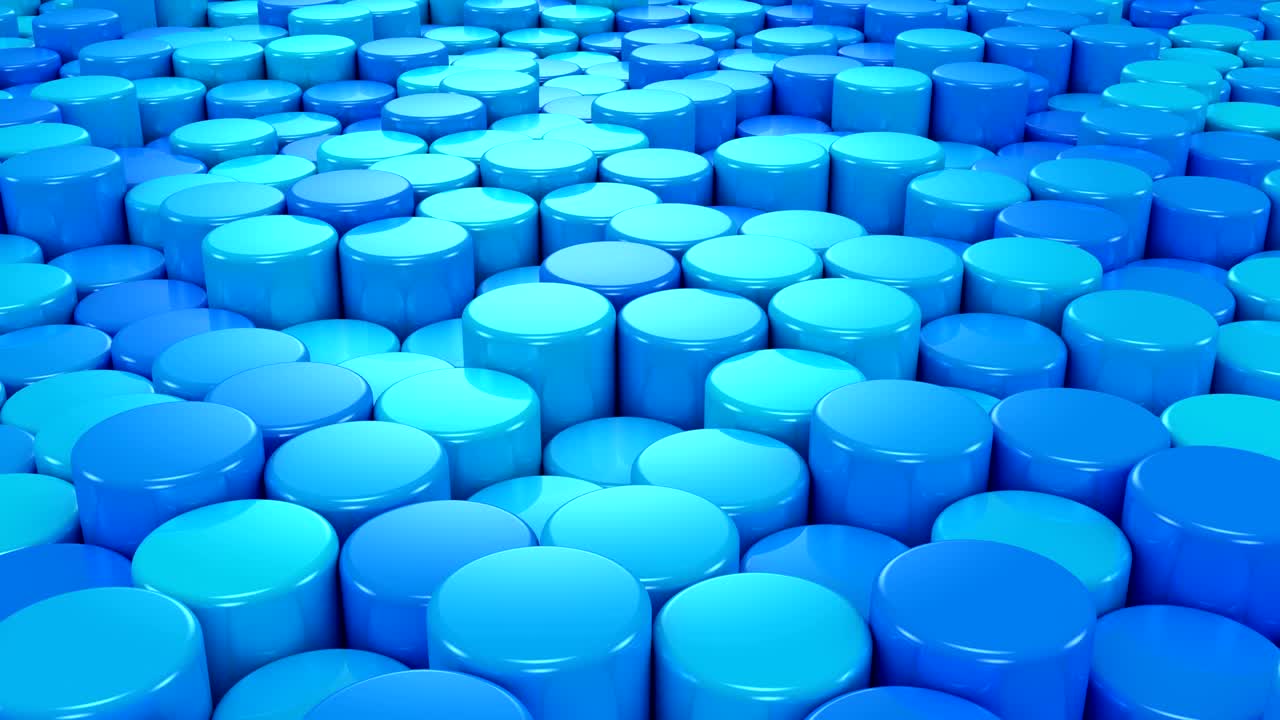 el fondo de los cilindros