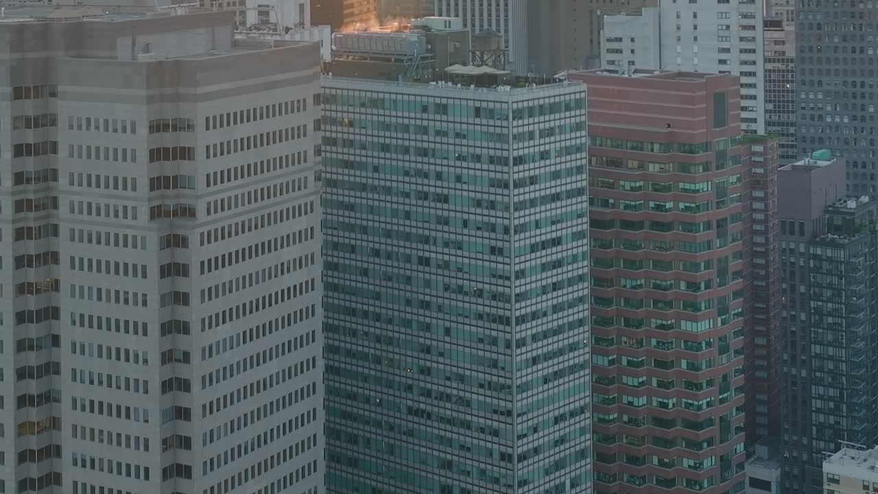 paisaje urbano con rascacielos modernos