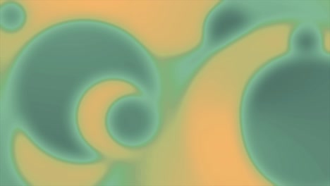 diseño de fondo abstracto liso azul y amarillo con animación. fondo de forma