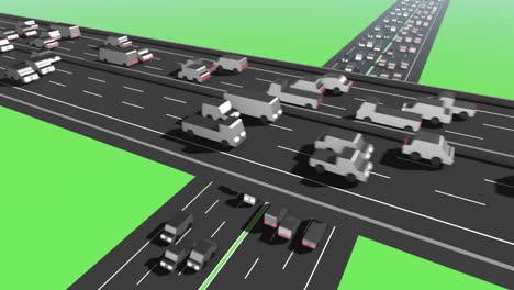circuito de puente de tráfico pesado