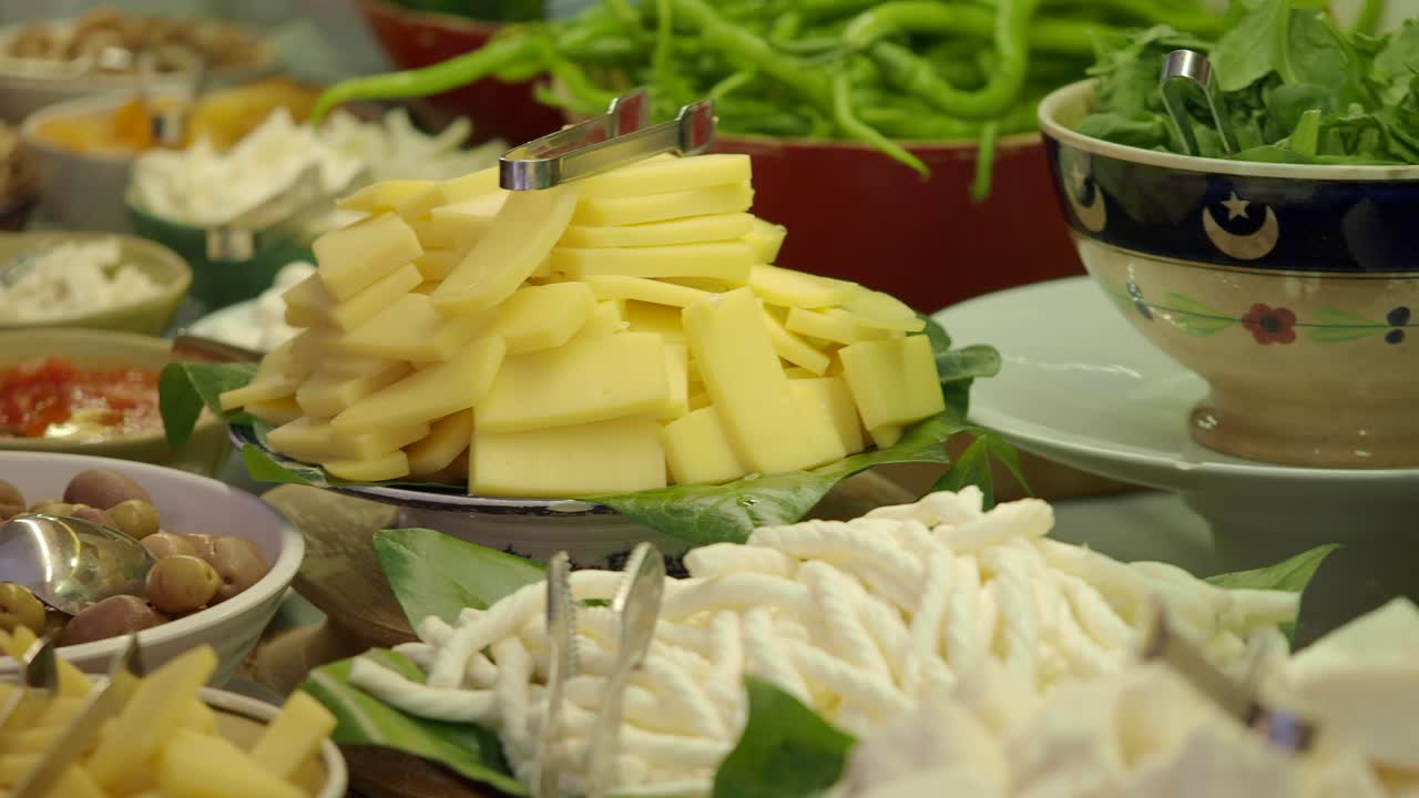 Cheese and Other Food Buffet