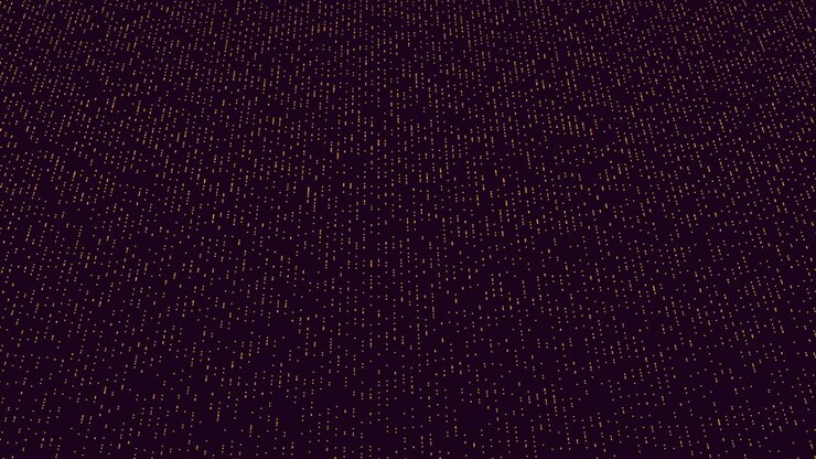 Neon abstract audio waves pattern on black gradient