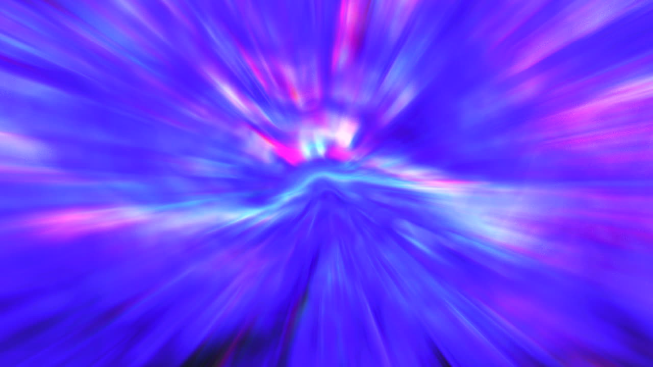 Abstract Colorful Radial Burst