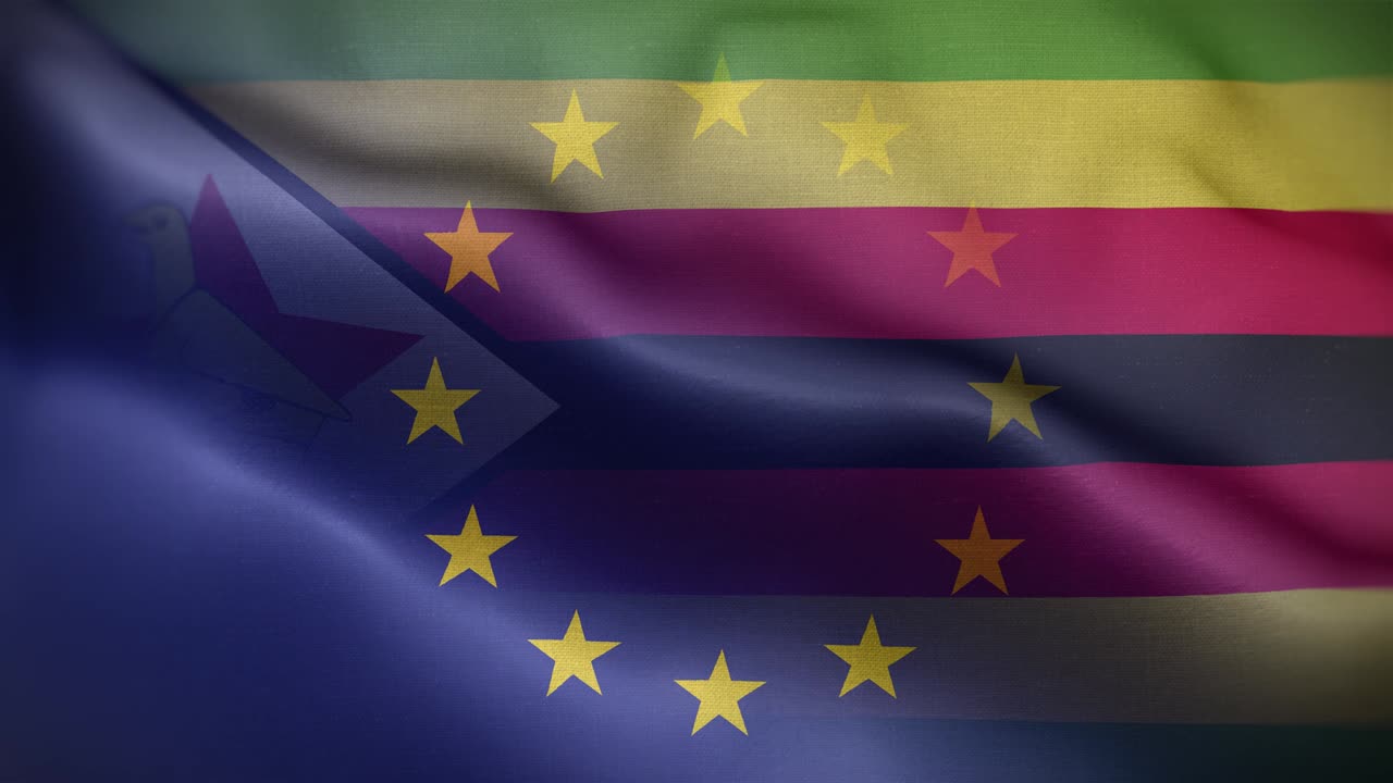 eu 짐바브웨 발 루프 배경 4k