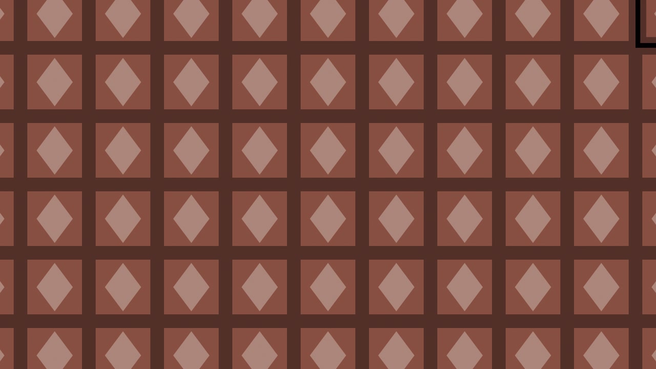Brown Diamond Pattern