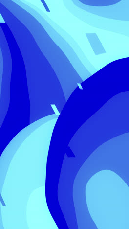 Motion-Graphic-of-Flat-design-blue-background