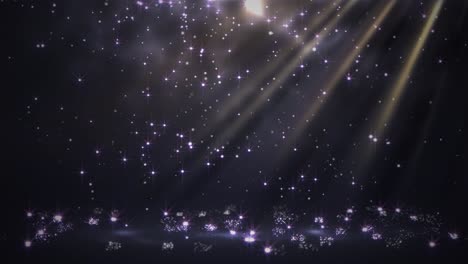 fondo de reflectores brillantes