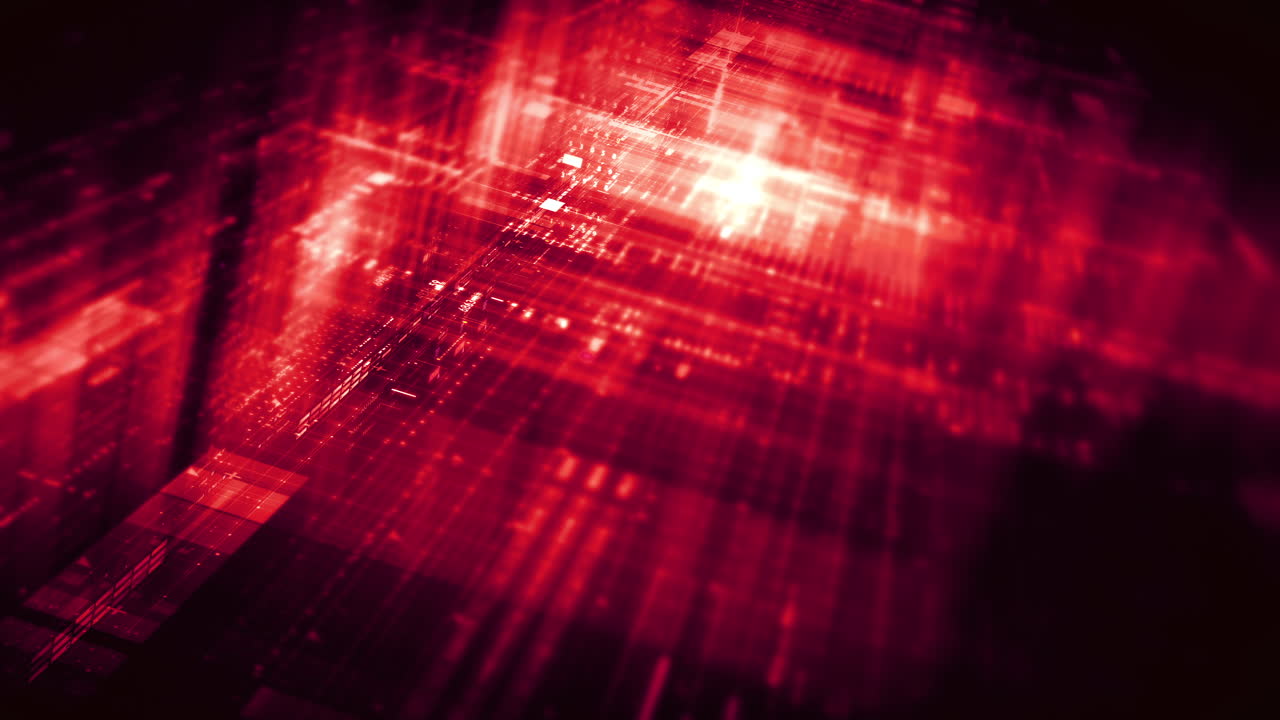 Futuristic screen display matrix, hi-tech digital data telemetry with encrypted numbers, display dynamic background for computer desktop screen display format