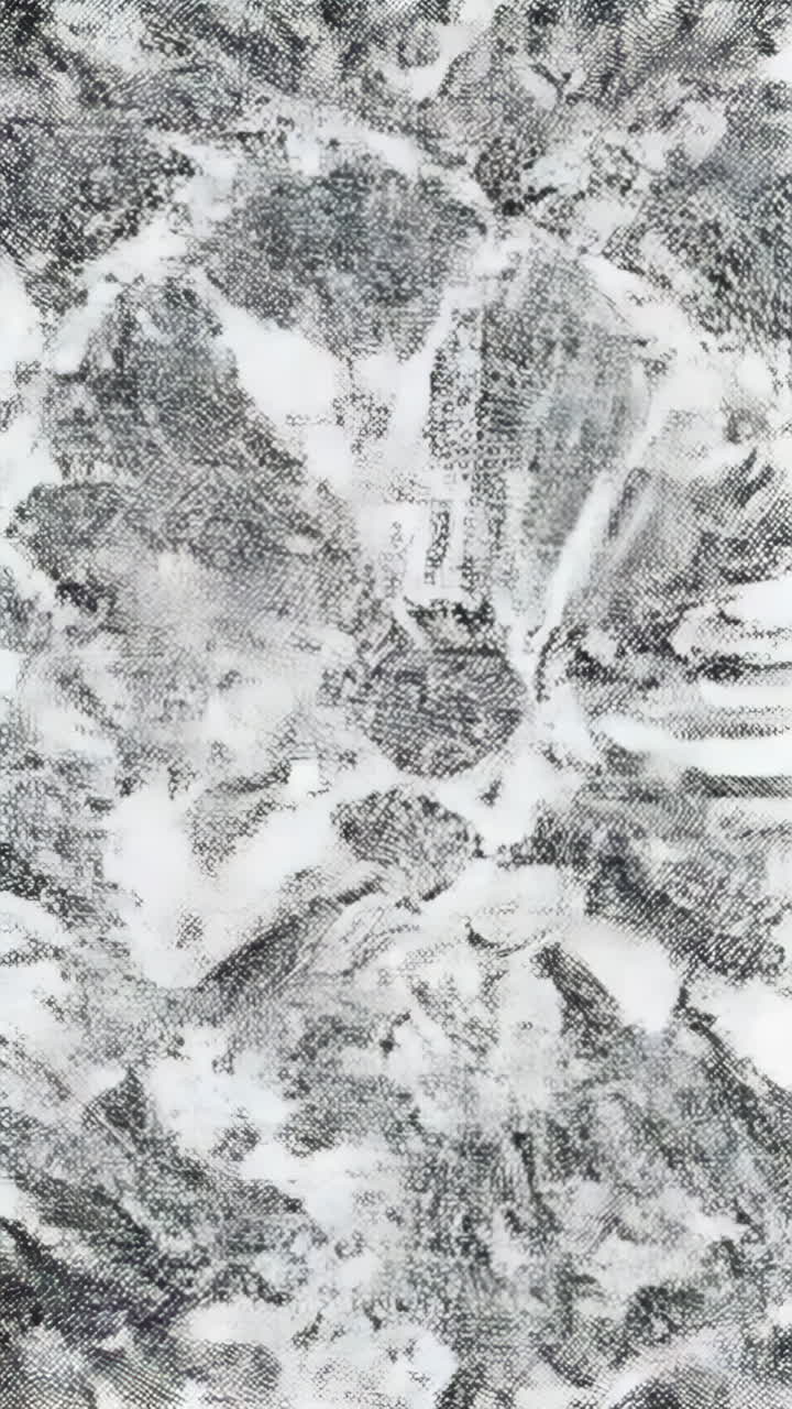 Abstract Monochrome Mechanical Pattern