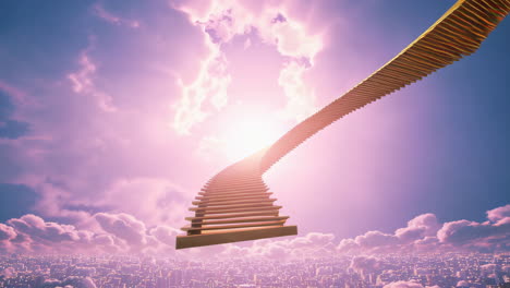 golden spiral stairway to heaven