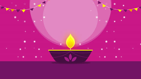 diwali diya illustration