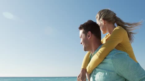 Couple-in-love-enjoying-free-time-on-the-beach-together