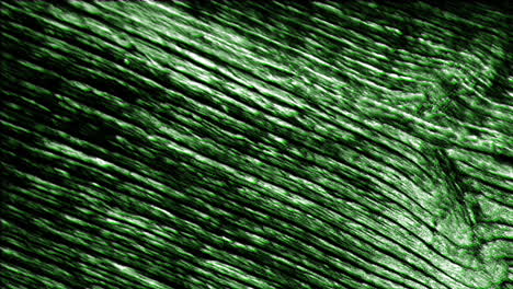animación de movimiento y cambio de textura verde y espacio de copia en fondo negro