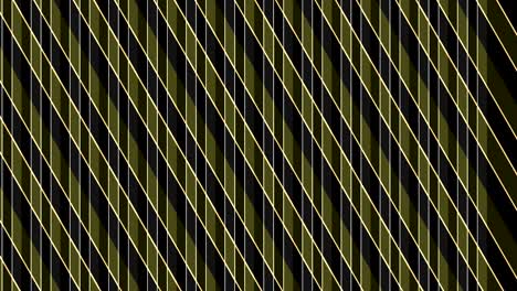 animation consisting of intersected colored stripes.