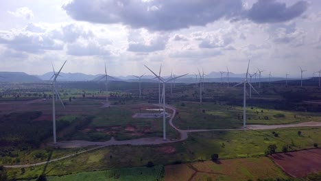 wind turbine farm