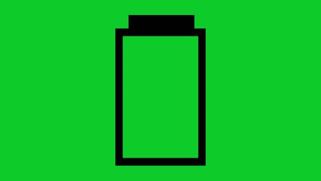 loop animation of low battery icon