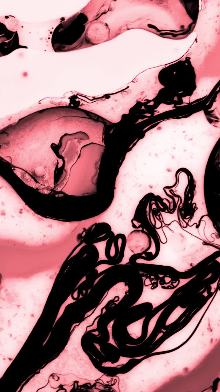 Abstract Vertical Colorful Acrylic Painted Background 05