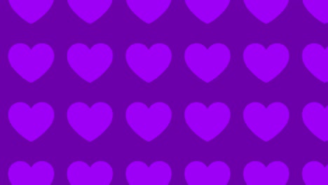 purple heart pattern