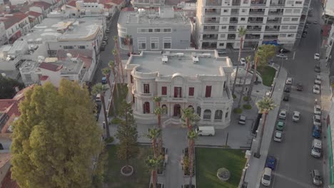 building in limassol, cyprus - aerial view