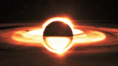 supermassive black hole animation