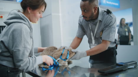 airport pet inspection