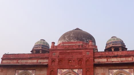 bara-batashewala-mahal-of-humayun-tomb-exterior-view-at-misty-morning-from-unique-perspective