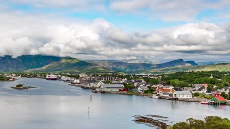 bronnoysund, la hermosa naturaleza de noruega