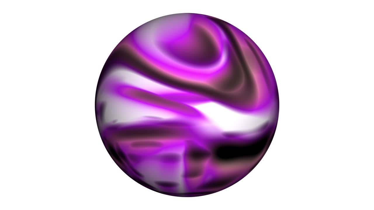 animación de fondo de la esfera de salpicaduras de líquido abstracto