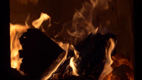 Throwing--firewood-into-a-Tile-Stove---Cockle