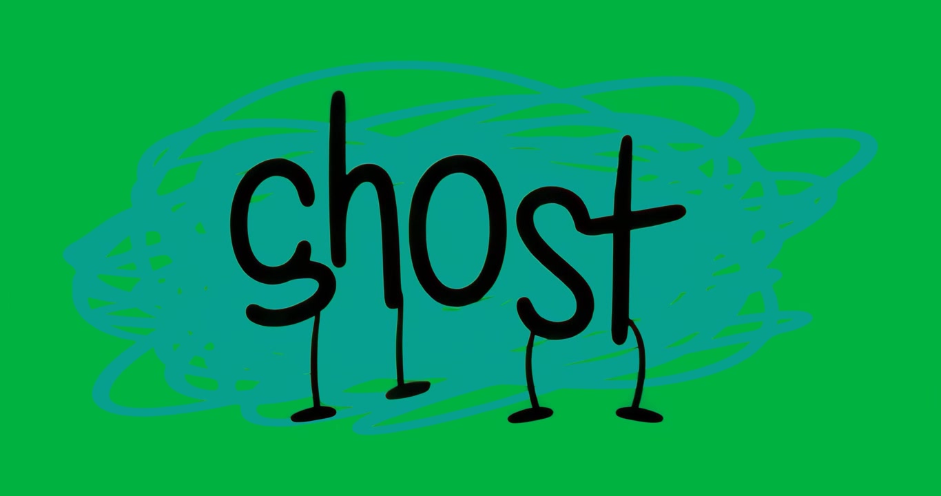 Subtle flickering animating ghost graphic scribble speckle pulsing on clear backdrop for motion