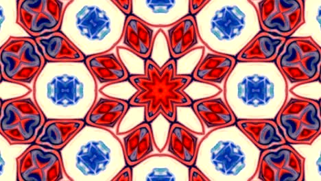 movimiento de fondo de kaleidoscopio abstractamente colorido