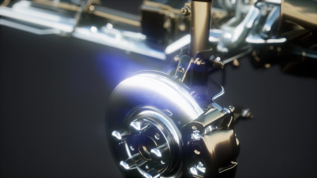 motores de automóviles detallados y otras piezas