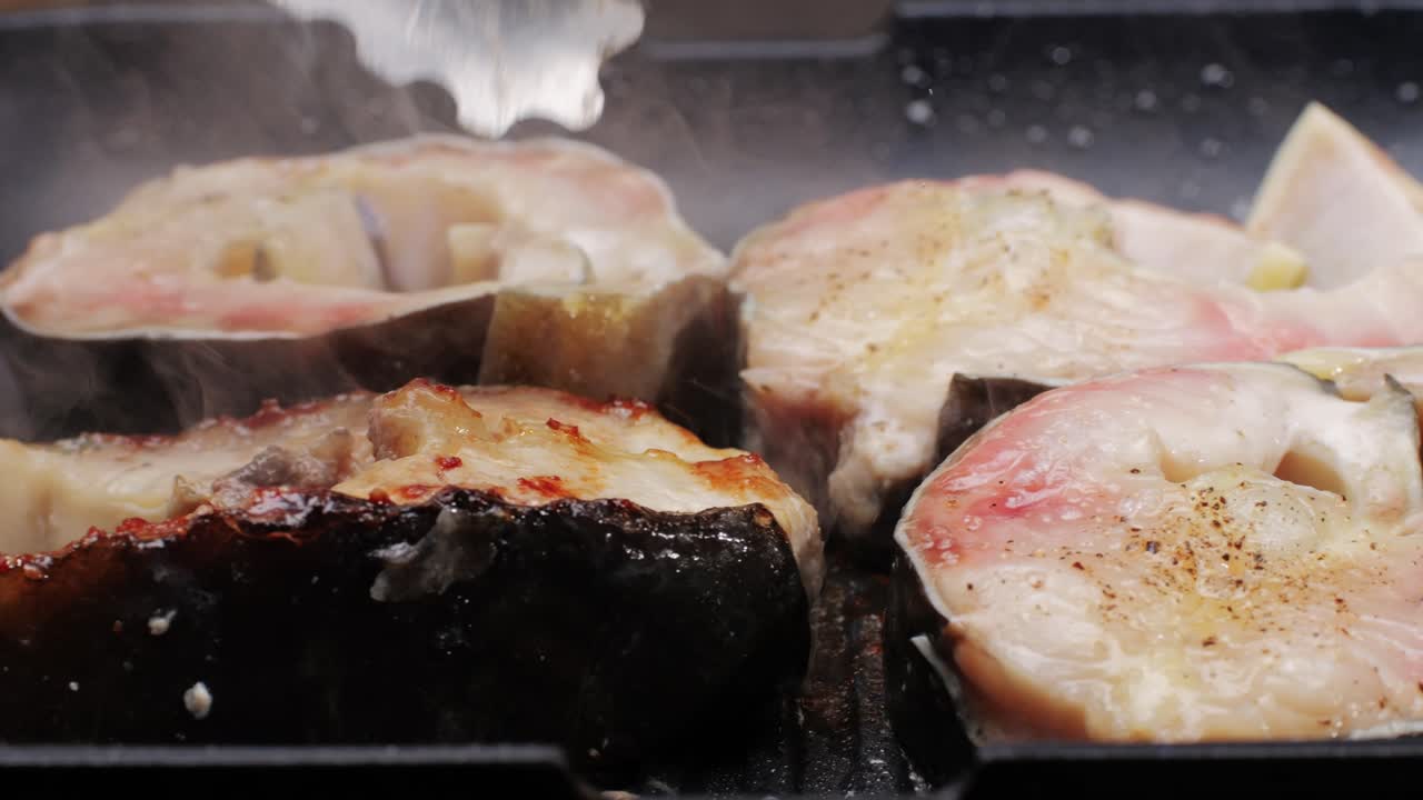 Cooking Fish on a Grill Pan