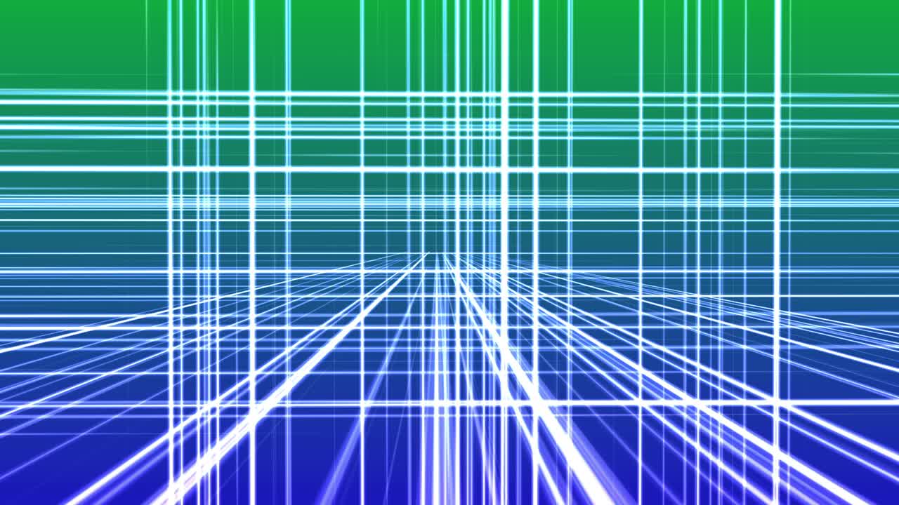 línea geométrica 3d en el espacio 4k