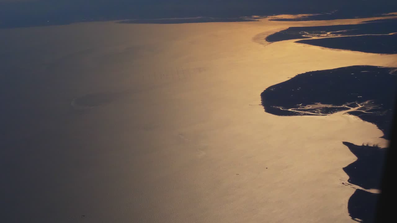 Britain’s Coast From The Air. 4K Slow Motion Footage