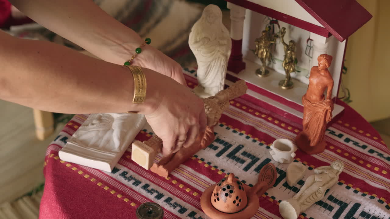 Ancient Roman Ritual Display