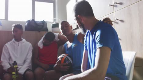 Group-of-soccer-players-in-the-locker-room