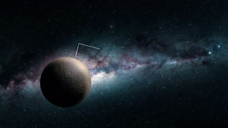 acercándose a mercurio revelando hechos planetarios como texto