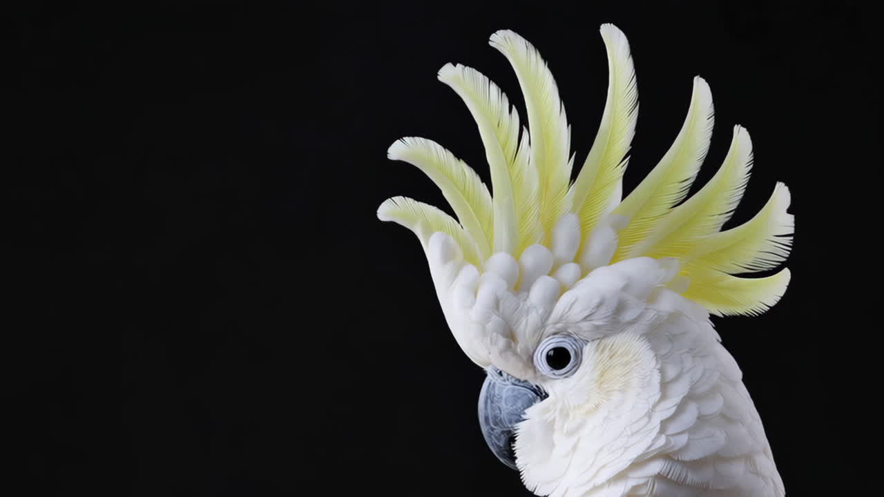 Close-up of a White Cockatoo
